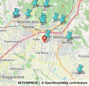 Mappa Via Grazia Deledda, 51018 Pieve A Nievole PT, Italia (2.5125)