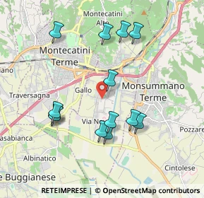 Mappa Via Grazia Deledda, 51018 Pieve A Nievole PT, Italia (1.93231)