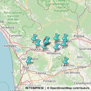Mappa Via Don Emilio Angeli, 55012 Capannori LU, Italia (10.08455)