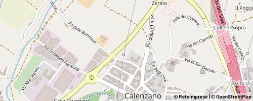 Mappa Calenzano