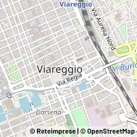 Hartă Viareggio