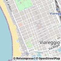 地図 Viareggio