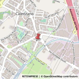 Mappa Via O. Faggi, 10, 50041 Calenzano, Firenze (Toscana)