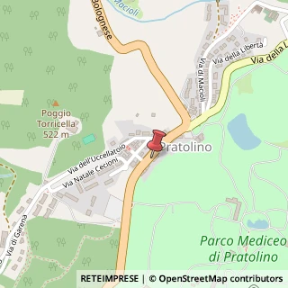 Mappa Via Fiorentina, 478, 50036 Vaglia, Firenze (Toscana)