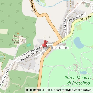 Mappa Via del sole 29/r, 50100 Vaglia, Firenze (Toscana)