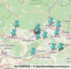 Mappa Via Pino, 51011 Buggiano PT, Italia (14.41143)