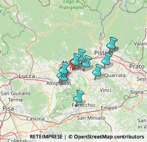 Mappa Via Pino, 51011 Buggiano PT, Italia (9.45545)