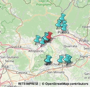 Mappa Via Pino, 51011 Buggiano PT, Italia (12.01353)