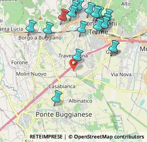 Mappa Via Pino, 51011 Buggiano PT, Italia (2.49222)