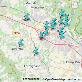 Mappa Via Valeria Tozzini, 59100 Prato PO, Italia (4.18063)