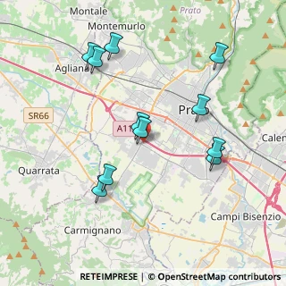 Mappa Via della Pollative, 59100 Prato PO, Italia (4.05455)