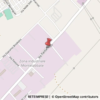 Mappa Via Pantanelli, 146, 61025 Area Produttiva PU, Italia, 61025 Montelabbate, Pesaro e Urbino (Marche)