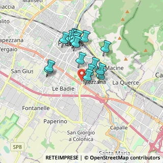 Mappa Via Adriano Cecchi, 59100 Prato PO, Italia (1.51474)