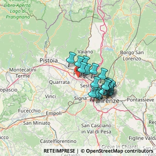 Mappa Via Armando Meoni, 59100 Prato PO, Italia (10.7895)