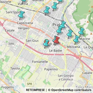 Mappa Via Armando Meoni, 59100 Prato PO, Italia (2.47462)