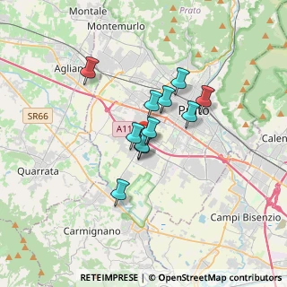 Mappa Via Campo degli Spighi, 59100 Prato PO, Italia (2.39727)