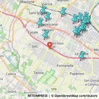 Mappa Via Campo degli Spighi, 59100 Prato PO, Italia (3.00188)