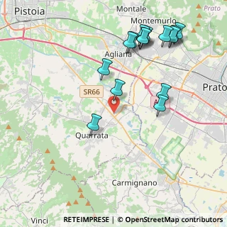 Mappa Via G. Falcone - P. Borsellino, 51039 Quarrata PT, Italia (4.73867)