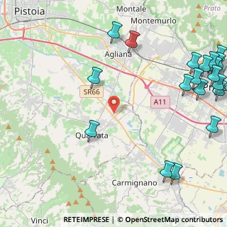 Mappa Via G. Falcone - P. Borsellino, 51039 Quarrata PT, Italia (6.778)
