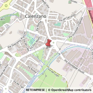 Mappa Via O. Faggi, 8, 50041 Calenzano, Firenze (Toscana)