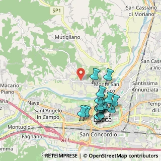 Mappa Sant'alessio, 55100 Lucca LU, Italia (2.06813)