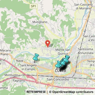 Mappa Sant'alessio, 55100 Lucca LU, Italia (2.361)