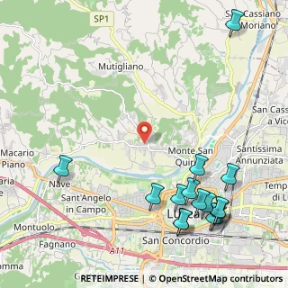 Mappa Sant'alessio, 55100 Lucca LU, Italia (2.91467)