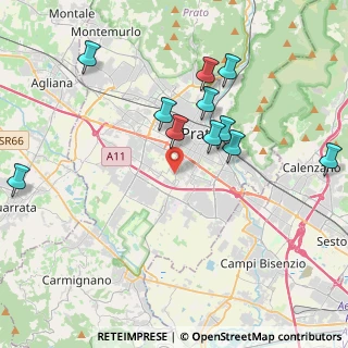 Mappa Via Querceto, 59100 Prato PO, Italia (4.16818)