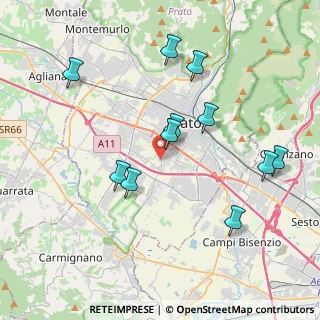 Mappa Via Querceto, 59100 Prato PO, Italia (4.02818)