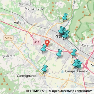Mappa Via Guido del Ruggiero, 59100 Prato PO, Italia (4.34429)