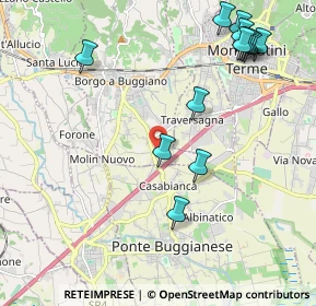 Mappa Via Torino, 51011 Buggiano PT, Italia (2.54385)