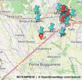 Mappa Via Torino, 51011 Buggiano PT, Italia (2.6105)