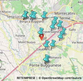 Mappa Via Torino, 51011 Buggiano PT, Italia (1.80533)