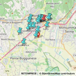 Mappa Via Provinciale, 51016 Montecatini Terme PT, Italia (1.6965)