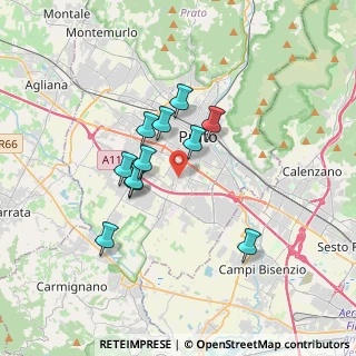 Mappa Via Mozart, 59100 Prato PO, Italia (2.86273)