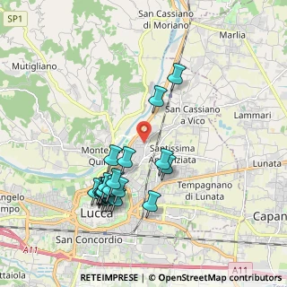 Mappa Via della Canovetta, 55100 Lucca LU, Italia (2.007)