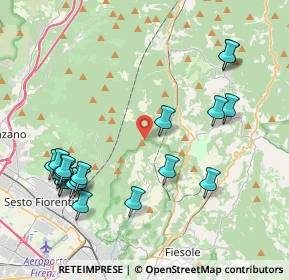 Mappa Via Monte Rosa, 50019 Sesto Fiorentino FI, Italia (4.8635)
