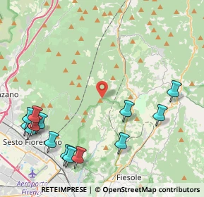 Mappa Via Monte Rosa, 50019 Sesto Fiorentino FI, Italia (5.67643)