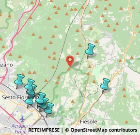 Mappa Via Monte Rosa, 50019 Sesto Fiorentino FI, Italia (5.6925)