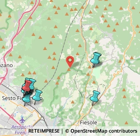 Mappa Via Monte Rosa, 50019 Sesto Fiorentino FI, Italia (5.4125)