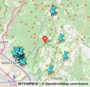Mappa Via Monte Rosa, 50019 Sesto Fiorentino FI, Italia (5.4145)