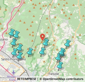 Mappa Via Monte Rosa, 50019 Sesto Fiorentino FI, Italia (4.86571)