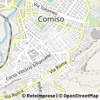 Karte Comiso