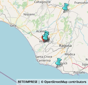 Mappa Via Eugenio Curiel, 97019 Vittoria RG, Italia (44.134)