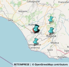 Mappa Via Eugenio Curiel, 97019 Vittoria RG, Italia (5.64867)