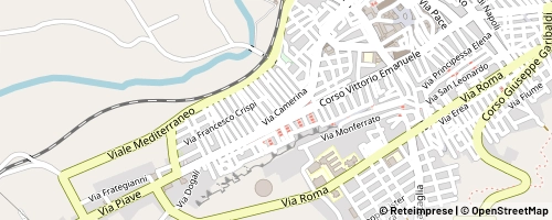 Mappa Comiso