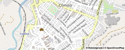 Mappa Comiso