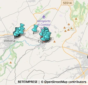 Mappa Via Vittoria, 97013 Comiso RG, Italia (3.0615)