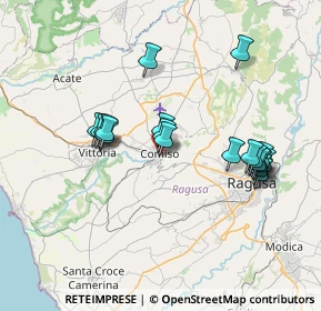 Mappa Via Vittoria, 97013 Comiso RG, Italia (8.0125)