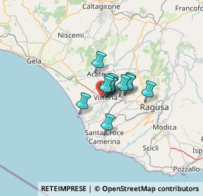 Mappa Contrada Gaspanella km 0, 97019 Vittoria RG, Italia (6.42667)